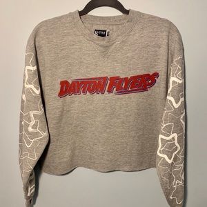 ☆ custom cropped Dayton star crew neck ☆